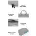 New Prevo 14" Laptop Bag Black| Water-Resistant Sleeve UK New Prevo 14" Laptop Bag Black| Water-Resistant Sleeve UK