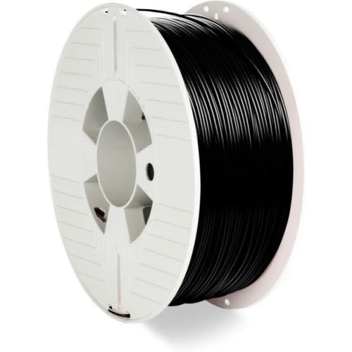 Verbatim PLA-Filament 3D-Printing,1.75mm, 1kg, High End Polyactide-Filament For Material Extrusion, For 3D-Printer & 3D-Pen, 3D-Printer-Filament Made Of PLA, 1 Spool 335m, Black Verbatim PLA-Filament 3D-Printing,1.75mm, 1kg, High End Polyactide-Filament For Material Extrusion, For 3D-Printer & 3D-Pen, 3D-Printer-Filament Made Of PLA, 1 Spool 335m, Black
