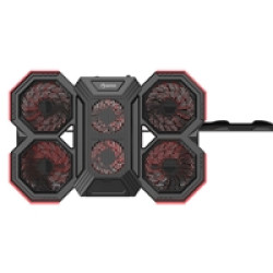 Marvo Scorpion FN-41 Atlas 60 USB Powered Six Fan Laptop Cooling Stand (Black) Marvo Scorpion FN-41 Atlas 60 USB Powered Six Fan Laptop Cooling Stand (Black)