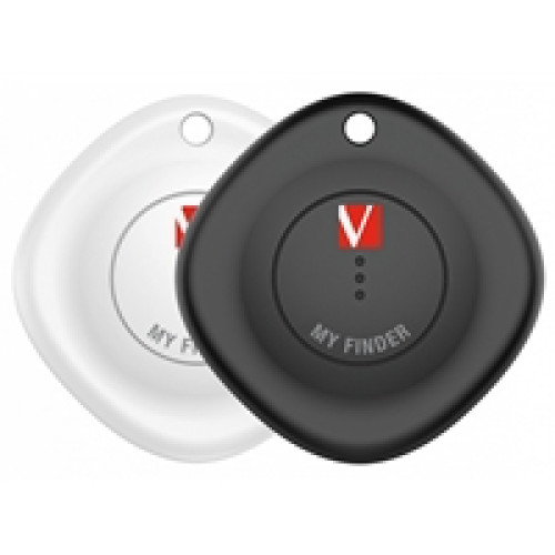 Verbatim MYF-02 My Finder Bluetooth Item Finder 2 Pack Black /White Verbatim MYF-02 My Finder Bluetooth Item Finder 2 Pack Black /White