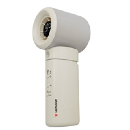 Verbatim Cool 'n' Go Ice Touch Mini Handheld Fan White / Silver Verbatim Cool 'n' Go Ice Touch Mini Handheld Fan White / Silver