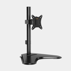VonHaus Single Monitor Mount and Stand for 13-32 Inch Screens, VESA dimensions 75x75mm and 100x100mm VonHaus Single Monitor Mount and Stand for 13-32 Inch Screens, VESA dimensions 75x75mm and 100x100mm