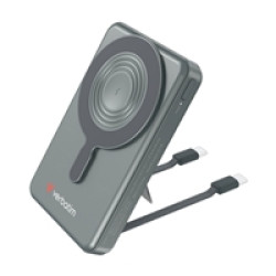 Verbatim Charge'n'Go 2C & Display MagSafe Power Bank 10000 mAh Grey