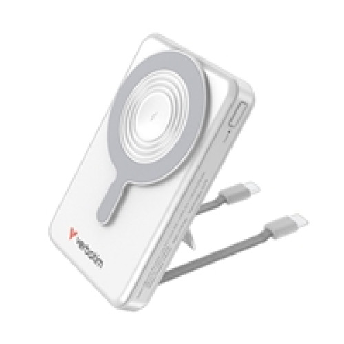 Verbatim Charge'n'Go 2C & Display MagSafe Power Bank 10000 mAh Silver