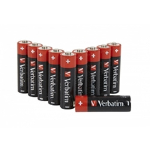Verbatim AA Battery Alkaline 10 Pack Verbatim AA Battery Alkaline 10 Pack