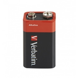 Verbatim 9V Battery Alkaline 1 Pack Verbatim 9V Battery Alkaline 1 Pack