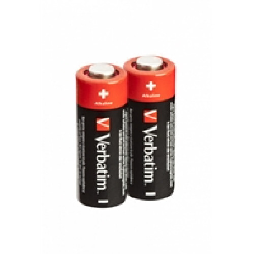 Verbatim 23A (MN21/A23) Battery Alkaline 12V 2 Pack Verbatim 23A (MN21/A23) Battery Alkaline 12V 2 Pack