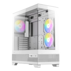 Antec CX700 Mid Tower Gaming Case, 1 x USB Type-C / 1 x USB 3.0, Tempered Glass Front and Side Window Panel, Supports Vertical Cooling, 3 x Pre-Installed RGB LED Fans, ATX, Micro-ATX, ITX Compatible Antec CX700 Mid Tower Gaming Case, 1 x USB Type-C / 1 x USB 3.0, Tempered Glass Front and Side Window Panel, Supports Vertical Cooling, 3 x Pre-Installed RGB LED Fans, ATX, Micro-ATX, ITX Compatible