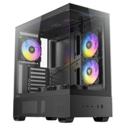 Antec CX705 ARGB Gaming Case Mid Tower, 1 x USB Type-C / 1 x USB 3.0 / 1 x USB 2.0, Tempered Glass Front and Side Window Panel, Vertical Cooling with Massive Air Intake, 5 x Pre-Installed ARGB LED Fans, ATX, Micro-ATX, ITX Compatible Antec CX705 ARGB Gaming Case Mid Tower, 1 x USB Type-C / 1 x USB 3.0 / 1 x USB 2.0, Tempered Glass Front and Side Window Panel, Vertical Cooling with Massive Air Intake, 5 x Pre-Installed ARGB LED Fans, ATX, Micro-ATX, ITX Compatible