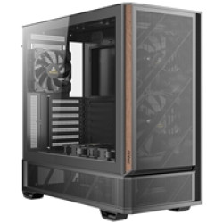 Antec P30 Air Mid-Tower Gaming Case, 1 x USB Type-C / 2 x USB 3.0, Tempered Glass Side Window Panel, Large Mesh Front with Premier Wood Accents, 3 x Pre-Installed PWM Fans, ATX, Micro-ATX , ITX Compatible Antec P30 Air Mid-Tower Gaming Case, 1 x USB Type-C / 2 x USB 3.0, Tempered Glass Side Window Panel, Large Mesh Front with Premier Wood Accents, 3 x Pre-Installed PWM Fans, ATX, Micro-ATX , ITX Compatible
