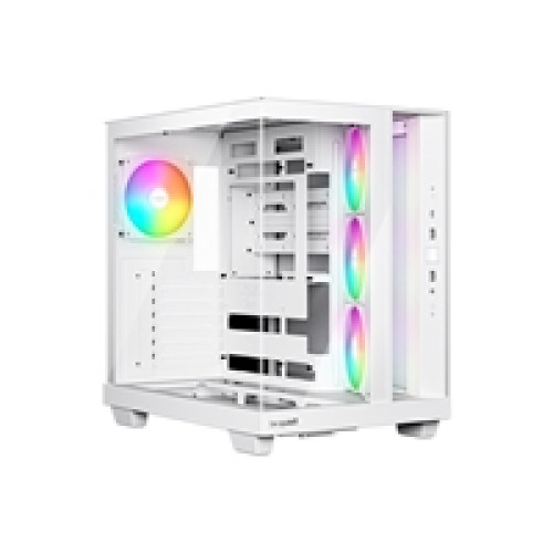 be quiet! BGW86  Light Base 500 LX Mid Tower Gaming Case, 1 x USB Type-C / 2 x USB 3.2, High Airflow ATX Case, 4x Pre-Installed ARGB Light Wings LX Fans, ATX / M-ATX / Mini-ITX Compatible