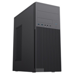 CiT Academy Mid-Tower Office PC Case With USB Type C and 80mm Rear Black Fan and 500W Power Supply Included CiT Academy Mid-Tower Office PC Case With USB Type C and 80mm Rear Black Fan and 500W Power Supply Included