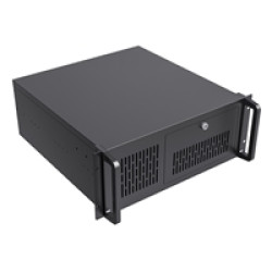 CiT 4U Rackmount Server Case 500mm, Heavy-Duty Industrial Chassis with Lockable Front Door, Supports ATX/mATX, 8x Internal HDD Bays for Massive Storage, Black CiT 4U Rackmount Server Case 500mm, Heavy-Duty Industrial Chassis with Lockable Front Door, Supports ATX/mATX, 8x Internal HDD Bays for Massive Storage, Black