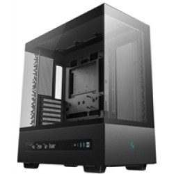 DeepCool CH690 Digital ATX Mid-Tower Case, High-Airflow PC Case with Semi-Glass Panel, USB-C Port, Support for 420mm Radiator, 450mm GPU, ATX PSU, Black DeepCool CH690 Digital ATX Mid-Tower Case, High-Airflow PC Case with Semi-Glass Panel, USB-C Port, Support for 420mm Radiator, 450mm GPU, ATX PSU, Black