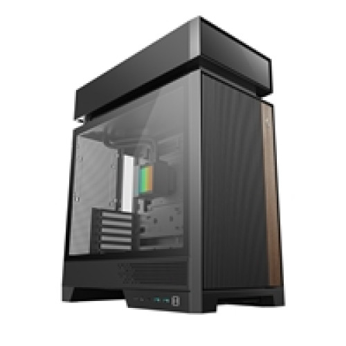 DeepCool CL6600 ARGB Modular Split-Chamber Mid-Tower ATX Case, Tempered Glass Panels, Pre-installed 360mm ARGB Liquid Cooler, 2 x FL12R SE ARGB Fans, USB 3.0, Mini-ITX/Mico-ATX/ATX, Black DeepCool CL6600 ARGB Modular Split-Chamber Mid-Tower ATX Case, Tempered Glass Panels, Pre-installed 360mm ARGB Liquid Cooler, 2 x FL12R SE ARGB Fans, USB 3.0, Mini-ITX/Mico-ATX/ATX, Black