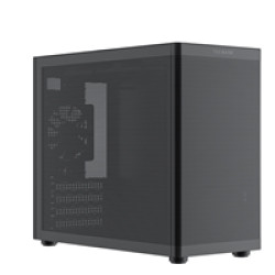 TecWare Fusion 3 mATX Compact PC Case, High Airflow SFF Chassis, 3 Fans Included, Top-Mount ATX/SFX PSU Support, USB-C, Supports 280mm GPU & Dual Radiators, Black TecWare Fusion 3 mATX Compact PC Case, High Airflow SFF Chassis, 3 Fans Included, Top-Mount ATX/SFX PSU Support, USB-C, Supports 280mm GPU & Dual Radiators, Black