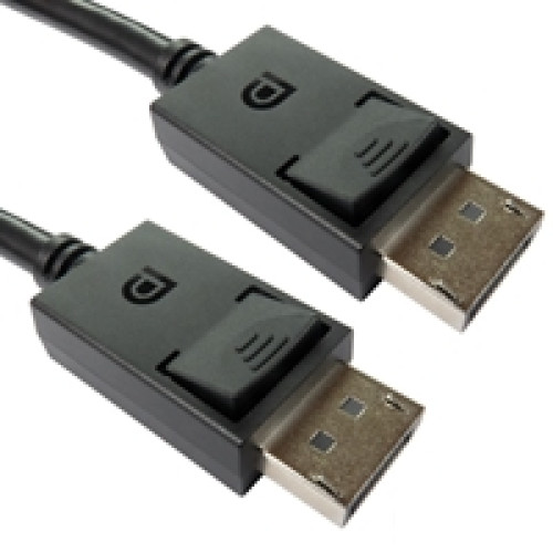 DisplayPort (M) to DisplayPort (M), DisplayPort 2.1, 1m, 8K60Hz Support, 2K240Hz (2560 x 1440) Support, UHBR10, 16k30Hz Support, 1080p Support 360Hz, Black DisplayPort (M) to DisplayPort (M), DisplayPort 2.1, 1m, 8K60Hz Support, 2K240Hz (2560 x 1440) Support, UHBR10, 16k30Hz Support, 1080p Support 360Hz, Black