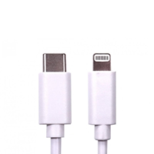 TARGET NLMOB-C-LT-2M Data Cable, USB 2.0 Type-C (M) to Apple Lightning (M), 2m, White, MFI Certified, 9V 2.2A Charging Power, White PVC Jacket, OEM Polybag Packaging TARGET NLMOB-C-LT-2M Data Cable, USB 2.0 Type-C (M) to Apple Lightning (M), 2m, White, MFI Certified, 9V 2.2A Charging Power, White PVC Jacket, OEM Polybag Packaging