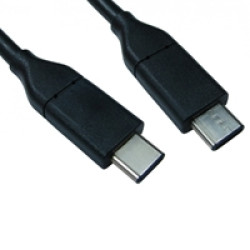 USB 3.1 Type-C (M) to USB 3.1 Type-C (M) 1m Black OEM Data Cable USB 3.1 Type-C (M) to USB 3.1 Type-C (M) 1m Black OEM Data Cable