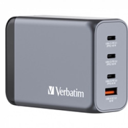 Verbatim (32205) GNC-240 GaN Charger 240W With 1 X USB-C 140W /1 X USB-C 100W / 1 X USB-C 65W / 1 X USB-A QC 3.0 (EU/UK/US) Verbatim (32205) GNC-240 GaN Charger 240W With 1 X USB-C 140W /1 X USB-C 100W / 1 X USB-C 65W / 1 X USB-A QC 3.0 (EU/UK/US)