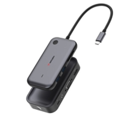 Verbatim Share My Screen USB-C Wireless Display Adapter 1080P With Hub WDA-01, Built-In Hub With 2 x USB-A Ports And SD/microSD Slots Verbatim Share My Screen USB-C Wireless Display Adapter 1080P With Hub WDA-01, Built-In Hub With 2 x USB-A Ports And SD/microSD Slots
