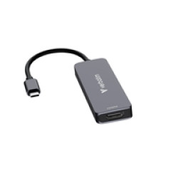 Verbatim USB-C Essentials Multiport Hub 4 Port Hub HDMI, USB-C PD, USB-A 3.2 Gen 1, USB-A, Supports Up To 100W Power Delivery