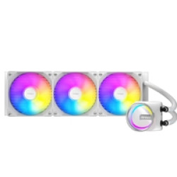 Antec Skeleton 360ARGB Liquid CPU Cooler, Universal Socket, White, 360mm Radiator, PWM up tp 2000 RPMCooling Fans, Addressable RGB LED Lighting Antec Skeleton 360ARGB Liquid CPU Cooler, Universal Socket, White, 360mm Radiator, PWM up tp 2000 RPMCooling Fans, Addressable RGB LED Lighting