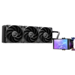 Antec Vortex View 360 Black AIO Liquid CPU Cooler, Massive 5-Inch Rotatable IPS LCD Display, 9th Gen Asetek Pump for 400W TDP, Triple 120mm PWM Fans, ARGB Backglow Antec Vortex View 360 Black AIO Liquid CPU Cooler, Massive 5-Inch Rotatable IPS LCD Display, 9th Gen Asetek Pump for 400W TDP, Triple 120mm PWM Fans, ARGB Backglow