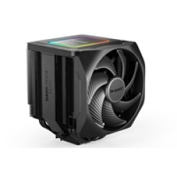 be quiet! Dark Rock Elite CPU Cooler, Universal Socket, 2 x Silent Wings Fans, 2000RPM, 7 x Heat Pipes, 280W TDP, ARGB & Speed Switch be quiet! Dark Rock Elite CPU Cooler, Universal Socket, 2 x Silent Wings Fans, 2000RPM, 7 x Heat Pipes, 280W TDP, ARGB & Speed Switch
