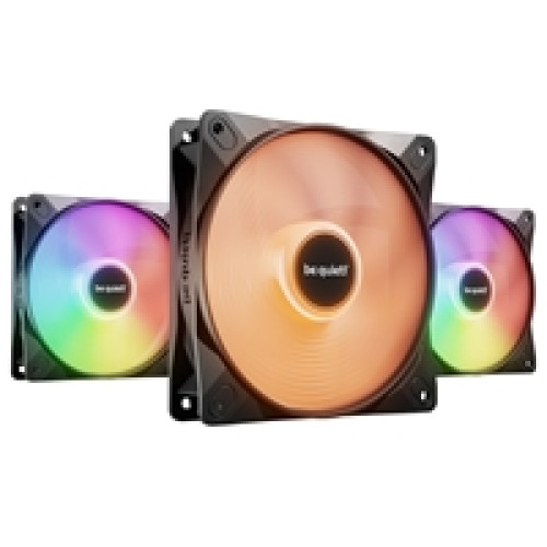be quiet! Light Wings LX 120mm PWM High-Speed Fan, ARGB Lighting, Black, Ultra-Quiet Operation, High Airflow, Rifle Bearing, Daisy-Chaining Support, 3-Pack be quiet! Light Wings LX 120mm PWM High-Speed Fan, ARGB Lighting, Black, Ultra-Quiet Operation, High Airflow, Rifle Bearing, Daisy-Chaining Support, 3-Pack