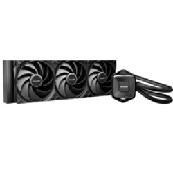 be quiet! Pure Loop 3 Liquid CPU Cooler, Universal Socket, 360mm Radiator, 3 x Pure Wings 3 120mm PWM High Speed, 3-year manufacurer's warranty. be quiet! Pure Loop 3 Liquid CPU Cooler, Universal Socket, 360mm Radiator, 3 x Pure Wings 3 120mm PWM High Speed, 3-year manufacurer's warranty.