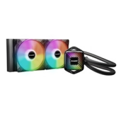 be quiet! Pure Loop 3 LX Liquid CPU Cooler, Universal Socket, 240mm Radiator, 2 x Light Wings LX PWM High Speed, Stylish ARGB cooling block featuring 10 included lighting foils, 3-year manufacurer's warranty. be quiet! Pure Loop 3 LX Liquid CPU Cooler, Universal Socket, 240mm Radiator, 2 x Light Wings LX PWM High Speed, Stylish ARGB cooling block featuring 10 included lighting foils, 3-year manufacurer's warranty.