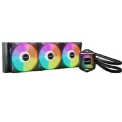 be quiet! Pure Loop 3 LX Liquid CPU Cooler, Universal Socket, 360mm Radiator, 3 x Light Wings LX PWM High Speed, Stylish ARGB cooling block featuring 10 included lighting foils, 3-year manufacurer's warranty. be quiet! Pure Loop 3 LX Liquid CPU Cooler, Universal Socket, 360mm Radiator, 3 x Light Wings LX PWM High Speed, Stylish ARGB cooling block featuring 10 included lighting foils, 3-year manufacurer's warranty.