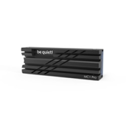 be quiet! (BZ003) MC1 Pro M.2 SSD Cooler, Integrated Heat Pipe, Single/Double Side Compatibility, 2280 Size be quiet! (BZ003) MC1 Pro M.2 SSD Cooler, Integrated Heat Pipe, Single/Double Side Compatibility, 2280 Size
