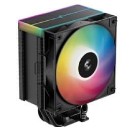 DeepCool AG500 BK ARGB CPU Air Cooler, 240W TDP, 120mm PWM Fan, 5 Copper Heatpipes, Addressable RGB Lighting, Intel & AMD Compatible, Black DeepCool AG500 BK ARGB CPU Air Cooler, 240W TDP, 120mm PWM Fan, 5 Copper Heatpipes, Addressable RGB Lighting, Intel & AMD Compatible, Black