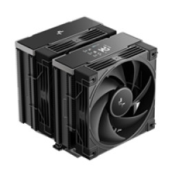 DeepCool AK620 G2 DIGITAL NYX Dual Tower CPU Cooler, Black, 2 x 120mm Fan, 6 x advanced Copper Heatpipes, Intel/AMD DeepCool AK620 G2 DIGITAL NYX Dual Tower CPU Cooler, Black, 2 x 120mm Fan, 6 x advanced Copper Heatpipes, Intel/AMD