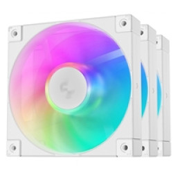 DeepCool FD12 120mm ARGB 3 in 1 case fan White DeepCool FD12 120mm ARGB 3 in 1 case fan White