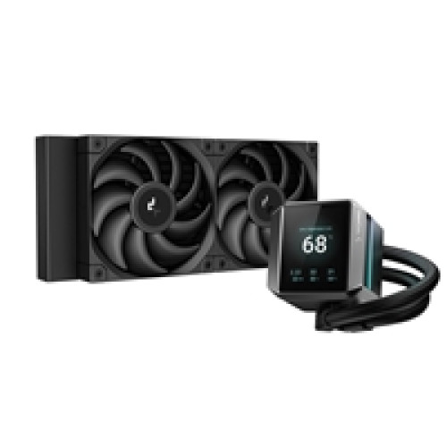 DeepCool Mystique 240 CPU Cooler, Personalized Cooling with 2.8" TFT LCD Screen and Enhanced Pump Performance, 5 year warranty DeepCool Mystique 240 CPU Cooler, Personalized Cooling with 2.8" TFT LCD Screen and Enhanced Pump Performance, 5 year warranty