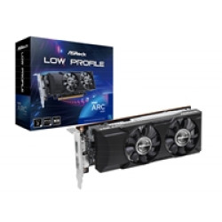 ASRock Intel Arc A310 Low Profile 4GB GDDR6 Graphics Card, 2000 MHz Base Clock, Dual Fan, 1x DisplayPorts / 1x HDMI Port ASRock Intel Arc A310 Low Profile 4GB GDDR6 Graphics Card, 2000 MHz Base Clock, Dual Fan, 1x DisplayPorts / 1x HDMI Port