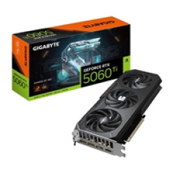 Gigabyte NVIDIA GeForce RTX 5060 Ti GAMING OC 16GB GDDR7 Graphics Card, 4608 CUDA Cores, 2647 MHz Core Clock, Triple Fan, RGB, 3x DisplayPorts / 1x HDMI Port