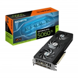 Gigabyte NVIDIA GeForce RTX 5060 Ti EAGLE MAX OC 16GB GDDR7 Graphics Card, 4608 CUDA Cores, 2617 MHz Core Clock, Triple Fan, 3x DisplayPorts / 1x HDMI Port Gigabyte NVIDIA GeForce RTX 5060 Ti EAGLE MAX OC 16GB GDDR7 Graphics Card, 4608 CUDA Cores, 2617 MHz Core Clock, Triple Fan, 3x DisplayPorts / 1x HDMI Port