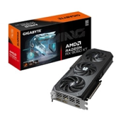 Gigabyte AMD Radeon RX 9060 XT GAMING OC 8GB GDDR6 Graphics Card, 2048 Streams, 3320 MHz Boost Clock, Triple Fan, RGB, 2x DisplayPorts / 2x HDMI Ports Gigabyte AMD Radeon RX 9060 XT GAMING OC 8GB GDDR6 Graphics Card, 2048 Streams, 3320 MHz Boost Clock, Triple Fan, RGB, 2x DisplayPorts / 2x HDMI Ports