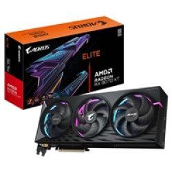 Gigabyte AMD Radeon RX 9070 XT ELITE 16GB GDDR6 Graphics Card, 4096 Streams, 2570 MHz Core Clock, Triple Fan, RGB, 2x DisplayPorts / 2x HDMI Ports Gigabyte AMD Radeon RX 9070 XT ELITE 16GB GDDR6 Graphics Card, 4096 Streams, 2570 MHz Core Clock, Triple Fan, RGB, 2x DisplayPorts / 2x HDMI Ports