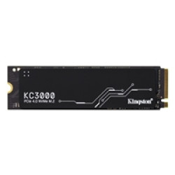 Kingston KC3000 (SKC3000S/1024G) 1TB NVMe SSD, M.2 Interface, PCIe Gen4, 2280, Read 7000MB/s, Write 6000MB/s, 5 Year Warranty Kingston KC3000 (SKC3000S/1024G) 1TB NVMe SSD, M.2 Interface, PCIe Gen4, 2280, Read 7000MB/s, Write 6000MB/s, 5 Year Warranty