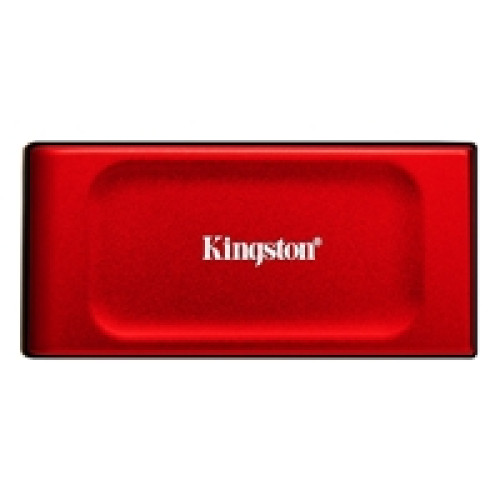 Kingston XS1000 Red (SXS1000R/1000G) 1TB Portable External SSD, Read 1050MB/s, Write 1000MB/s, USB 3.2 Gen 2, 5 Year Warranty