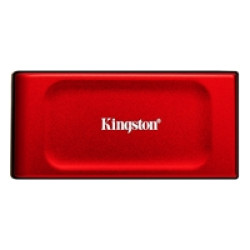 Kingston XS1000 Red (SXS1000R/2000G) 2TB Portable External SSD, Read 1050MB/s, Write 1000MB/s, USB 3.2 Gen 2, 5 Year Warranty Kingston XS1000 Red (SXS1000R/2000G) 2TB Portable External SSD, Read 1050MB/s, Write 1000MB/s, USB 3.2 Gen 2, 5 Year Warranty