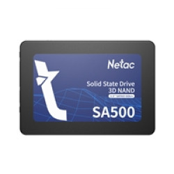 Netac SA500 (NT01SA500-256-S3X) 256GB 2.5 Inch SSD, Sata 3 Interface, Read 520MB/s, Write 450MB/s, 3 Year Warranty Netac SA500 (NT01SA500-256-S3X) 256GB 2.5 Inch SSD, Sata 3 Interface, Read 520MB/s, Write 450MB/s, 3 Year Warranty