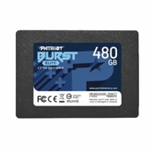 Patriot Elite (PBE480GS25SSDR) 480GB 2.5 Inch SSD, Sata 3 Interface, Read 450MB/s, Write 320MB/s, 3 Year Warranty Patriot Elite (PBE480GS25SSDR) 480GB 2.5 Inch SSD, Sata 3 Interface, Read 450MB/s, Write 320MB/s, 3 Year Warranty