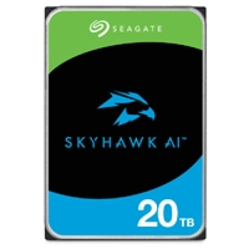 Seagate SkyHawk AI 20TB 3.5" 7200RPM 256MB SATA III Internal Hard Drive Seagate SkyHawk AI 20TB 3.5" 7200RPM 256MB SATA III Internal Hard Drive