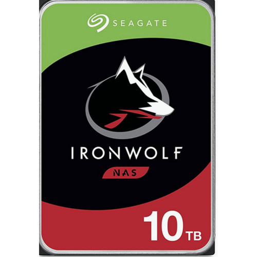 Seagate Ironwolf ST10000VN000 10TB 3.5" 256MB Cache SATA 6Gb/s Internal Hard Drive